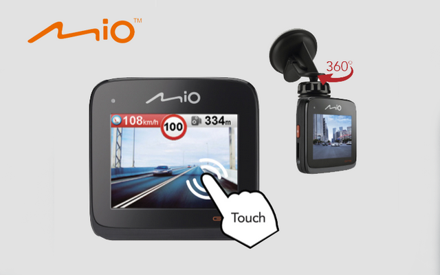 Mio MiVue 568 Touch witness cameras from Scenic Group
